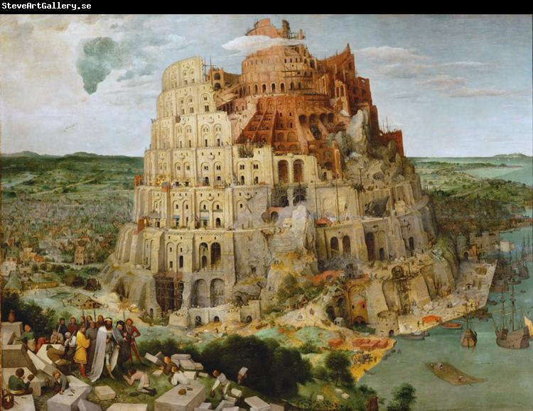 BRUEGEL, Pieter the Elder The Tower of Babel (mk08)